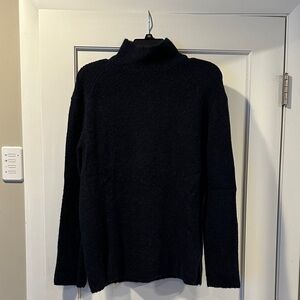 Vince navy mock neck sweater